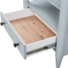 Open Nightstand With 2 Drawers - Light Blue - Image 3