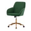 Adjustable Office Chair, Ergonomic Swivel Chair, Backrest Seat, Comfortable For Long Sitting - Green - Image 6