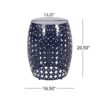 Metal End Table Large - Navy Blue - Image 5
