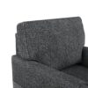 360 Degree Swivel Chair Accent Barrel Armchair With Side Pockets, Compact Design For Living Room, Bedroom, Office - Gray - Image 24