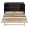 Queen Murphy Bed With Large Drawers - Espresso - Image 3