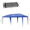 Outsunny - 10' x 19.2' Pop Up Canopy Tent, Heavy Duty Tent For Parties, Outdoor Instant Gazebo Sun Shade Shelter With Carry Bag For Catering, Events, Wedding, Backyard Bbq - Blue - Image 7