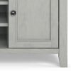 Amherst - TV Media Stand - Fog Gray - Image 6