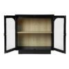 Storage Cabinet With Door For Living Room, Dining Room, Study - Black - Image 12