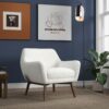 Panom - Lounge Chair - Brown / White - Image 8