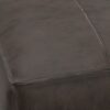 Sheffield - Square Pouf - Distressed Dark Brown - Image 5