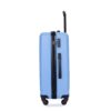 3 Piece Luggage Sets Lightweight Suitcase With Two Hooks, Spinner Wheels, Tsa Lock, (20/24/28) - Light Blue - Image 7