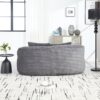 Bean Bag Sofa Lazy Sofa Durable Comfort Lounger High Back Bean Bag Chair Couch For Adults And Kids, Indoor & Outdoor - Dark Gray - Image 10