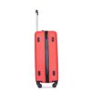 Luggage 4 Piece Lightweight Suitcase With Rotating Wheels, 24" And 28" With Tsa Lock, (16/20/24/28) - Red - Image 12