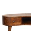 Mini Chesnut Wave Coffee Table - Chestnut - Image 5