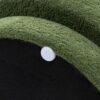 Fuji - Mushroom Footstool Ottoman - Moss Green - Image 4