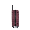 3 Piece Luggage Sets Lightweight Suitcase With Two Hooks, Spinner Wheels, Tsa Lock, (20/24/28) - Wine Red - Image 18