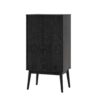 Wilbur - Faux Wood And Rubberwood 4 Drawer Dresser - Black - Image 5