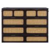 Full Size Murphy Bed With Large Drawers And Elegant Design - Espresso - Image 4