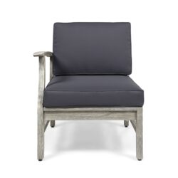 Perla - Left Armchair - Gray