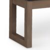 Milltown - Large Ottoman Bench - Midnight Black - Image 4