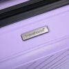 3 Piece Luggage Sets Lightweight Suitcase With Two Hooks, Spinner Wheels, Tsa Lock, (20/24/28) - Light Purple - Image 30