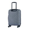 3 Piece Luggage Sets Lightweight Suitcase With Two Hooks, Spinner Wheels, Tsa Lock, (20/24/28) - Gray - Image 4