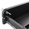 3 Drawer Mobile File Cabinet Under Desk Office, Simple Style Versatile Storage Cabinet For Legal / Letter / A4 Files, 5 Wheel Design Anti-Tilting Cold Rolled Steel Waterproof Moisture-Proof - Black - Image 7