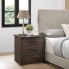 Contemporary Nightstand - Wenge - Image 4