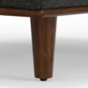 Morrison - Large Rectangular Ottoman - Charcoal Gray - Image 3