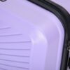 3 Piece Luggage Sets Lightweight Suitcase With Two Hooks, Spinner Wheels, Tsa Lock, (20/24/28) - Light Purple - Image 25
