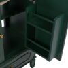 Vintage Style 30" Bathroom Vanity With Sink, Multi Functional Storage - Dark Green - Image 23
