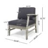 Perla - Right Armchair - Gray - Image 2