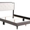 Deb - Full Bed Upholstered For Cozy Sleep - Gray - Image 3