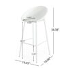 Gable - Barstool (Set of 2) - White - Image 11
