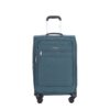 3 Piece Set (18/Travelbag/Toiletry Bag), Softshell Suitcase Spinner Wheels Terylene Polyester Luggage Sets Carry On Suitcase Luggage Lightweight Durable Suitcase - Dark Green - Image 6