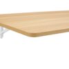 Laundry Room Folding Table, Wall Mounted Folding Table For Small Spaces, Fold Down Desk, Workbench, Addition To Garage & Shed - Burly Wood - Image 13