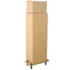Furniture Moving Dolly, Heavy Duty Wood Rolling Mover With Wheels For Piano Couch Fridge Heavy Items, Securely Holds 500 Lbs (Set of 4) - Natural - Image 10