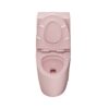 1.1 / 1.60 Gpf Dual-Flush One Piece Toilet, Water-Saving Elongated Comfort Height Floor Mounted, Soft Close 1000 Gram Map Flushing Score Toilet 23T01-Rs - Rose - Image 16