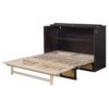 Queen Murphy Bed With Large Drawers - Espresso - Image 13