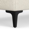 Ava - Mid Century Ottoman - Cream - Image 4