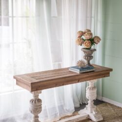 Alcott - Buffet Table - Brown / Antique White