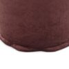 Shimon - Cylinder Pouf Ottoman Floor Cushion - Blush Pink - Image 6