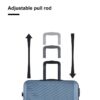 3 Piece Luggage Sets, Lightweight Suitcase With Two Hooks, Spinner Wheels, Tsa Lock, (20/24/28) - Blue - Image 28