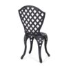 Bono Metal Bistro Set - Black - Image 12