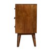 4 Drawer Multi Bedside Table - Chestnut - Image 10