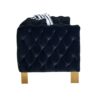 Chesterfield - Modern Tufted Velvet Living Room Sofa, 84.25''W Couch - Black - Image 6