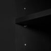 4 Door Sideboard Storage Cabinet With Door Shelf For Living Room And Dining Room, 2 Large Cabinets With Adjustable Shelf - Black - Image 22