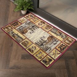 Nature's Nest - 2' X 3' Polyester Lodge Area Rug - Multi
