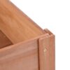 Raised Garden Bed & Legs, Elevated Planter Box For Outdoor Plants Flowers Fruits Vegetable Herb Growing - Coffee - Image 12
