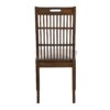 2 Pieces Set Dining Side Chair Rustic Modern Farmhouse Design Retro Design Easy To Assembly - Antique Dark Oak - Image 7