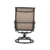 Patio Outdoor Sling Swivel Rocker With Aluminum Frame, All-Weather Furniture (Set of 2) - Bronze - Image 10