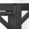 Outdoor Cat House, Diy Cat Enclosure With Double Enter Doors - Black Brown - Image 14