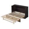 Queen Murphy Bed With Large Drawers - Espresso - Image 8