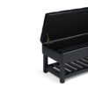 Saxon - Storage Ottoman Bench - Midnight Black - Image 7